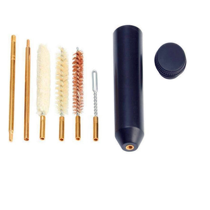 Tube Brush Pocket Mini Brush Set 9Mm Pocket Size Pistol Cleaning Kit