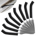 8pcs Cleaning Crevice Brush Hard Bristle Recess Household Gaps Cleaning Tool